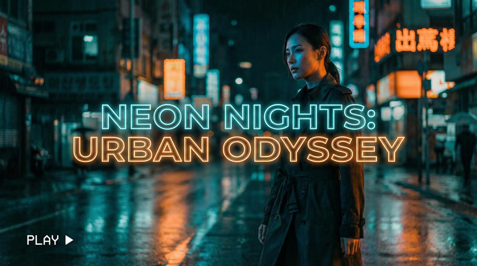 17c城市夜景视频